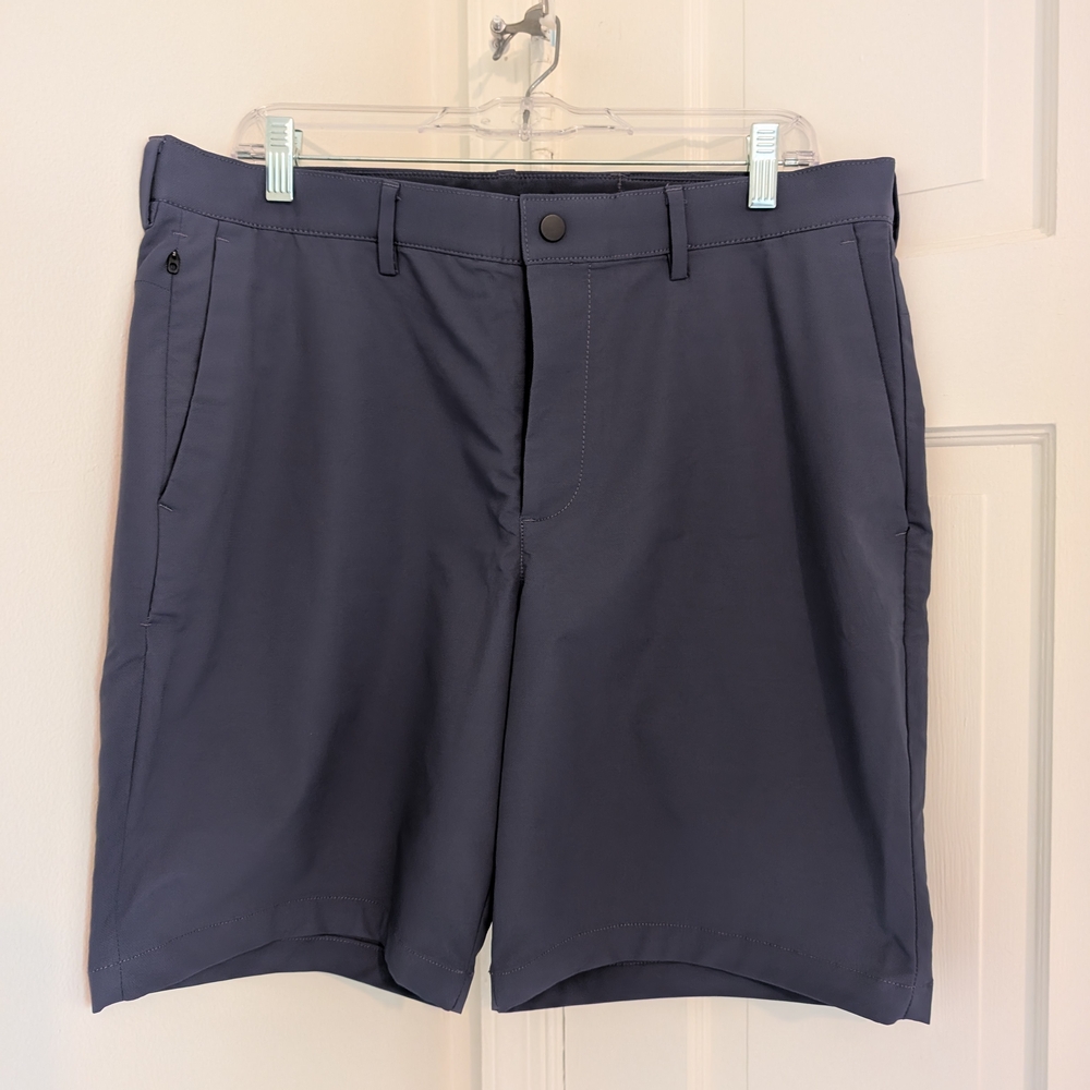 Banana Republic Men's Dark Blue Flat Front Shorts